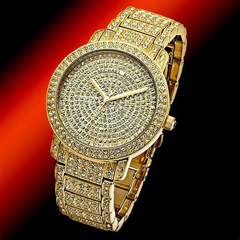 does michael kors have real diamonds|Michael Kors watch with diamonds.